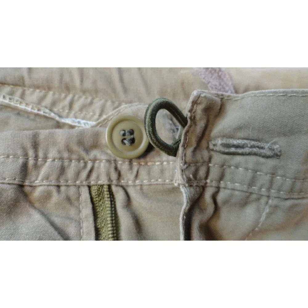 Boardway Shorts Men's 29x16 Chino Knee Length Cargo Army Green Hiking Outdoor